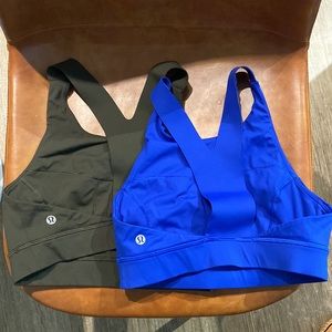 Lululemon sports bras size 6 2 for $25